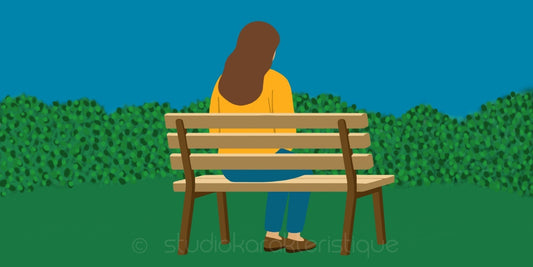 Eenzaamheid illustratie Studio Karakteristique