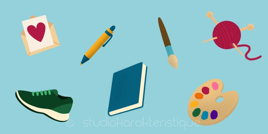 Rust in je hoofd illustratie Studio Karakteristique