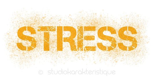 Stress illustratie Studio Karakteristique
