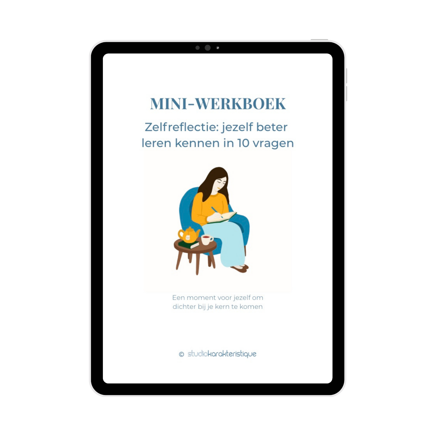 Digitaal mini-werkboek 'Zelfreflectie: jezelf beter leren kennen in 10 vragen'